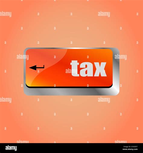 tax word on laptop keyboard key, business concept Stock Photo - Alamy