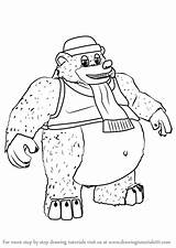 Banjo And Kazooie Drawing Sketch Coloring Page sketch template