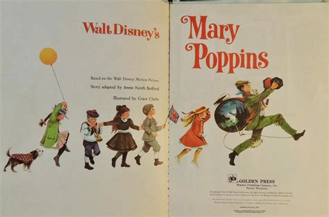 Walt Disney's Mary Poppins *Big Golden Book* by P.L. Travers; (adapted ...