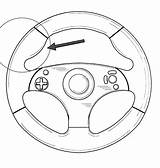 Car Steering Wheel Coloring Page At James Tarvin Blog sketch template