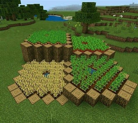 Idea for small farm 😃😃 - Minecraft | Minecraft farm, Minecraft creations, Minecraft crafts