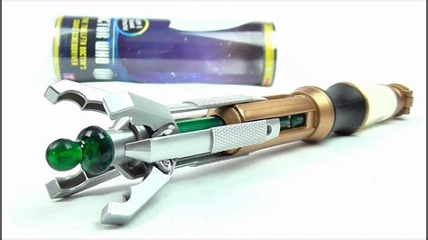 DOCTOR WHO 12th Doctor Sonic Screwdriver Toy Review | StephenMcCulla - YouTube