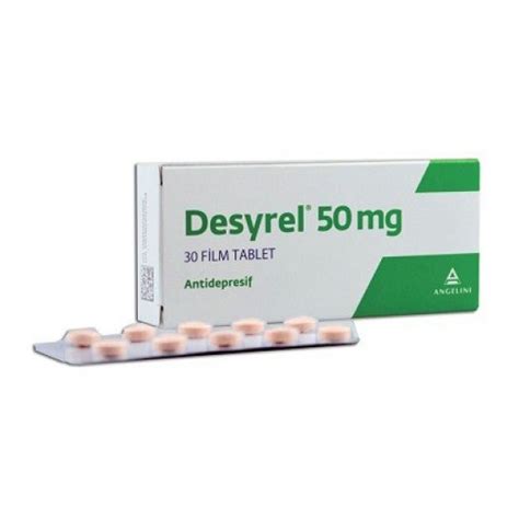 Desyrel 50mg 30 tabs - Deselre Necklace