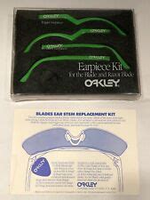 For Sale - Vintage 80s Oakley Razor Blades Sunglasses Earpiece Kit RARE ...