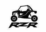 Polaris Rzr Vector Logo Sketch Coloring Page sketch template