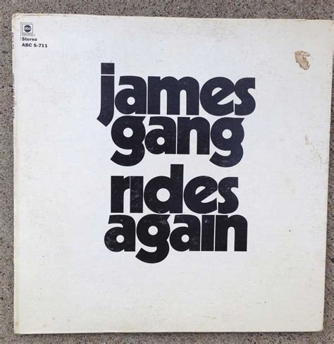 JAMES GANG RIDES AGAIN ALBUM