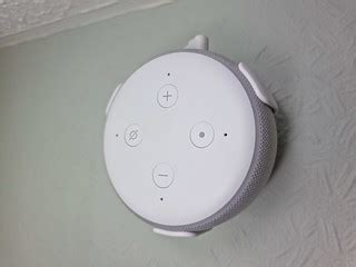 Alexa / Amazon Echo Dot 3rd Gen Smart Speaker with Wall Mo… | Flickr