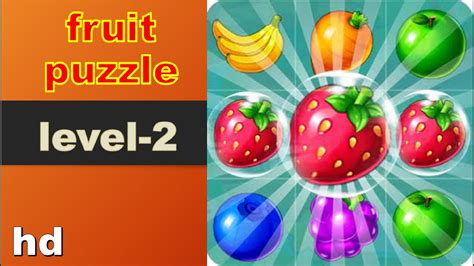 Fruit PUZZLE Game | LEVEL-2 - YouTube