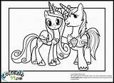 My Little Pony Friendship Is Magic Princess Cadence Coloring Pages sketch template