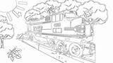 Bnsf Coloring Page sketch template