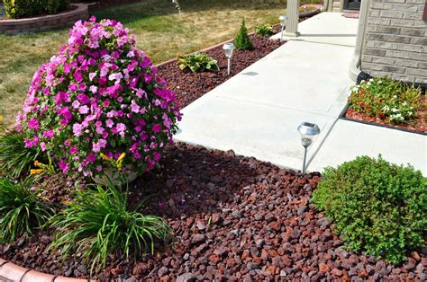 Red Lava Rock | Indianapolis Decorative Rock | McCarty Mulch