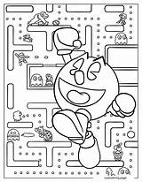 Pac Man Coloring Pages20  Free Printable coloring Pages Cute sketch template