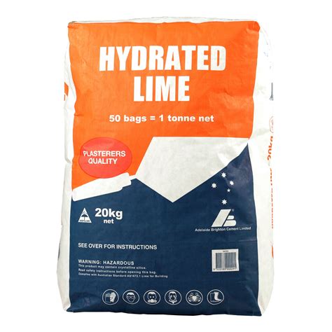 Plaster Lime 20kg - Sand and Cement reliably supplied by Granville Supply since 1988.