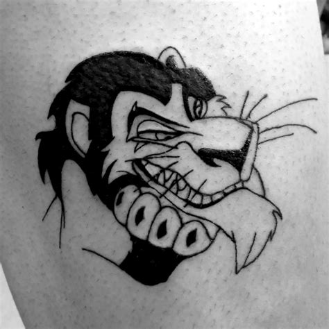 Lion King Scar Tattoo