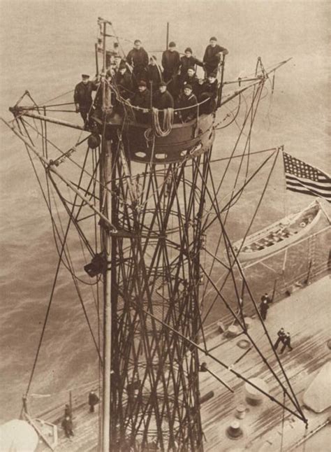 historywars: “ USS New York battleship. ” | Ww1 photos, Photo, Masts