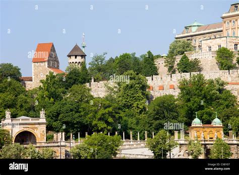 Buda Castle fortification in Budapest, Hungary Stock Photo - Alamy