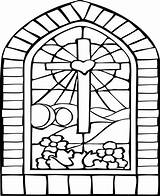 Free & Easy To Print Stained Glass Coloring Pages  Tulamama sketch template