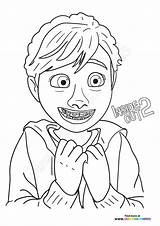 Free Inside Out 2 Coloring Pages  For Kids sketch template