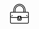 Cute Purse Drawing For Coloring  Page sketch template