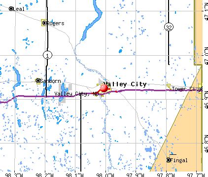 Valley City, North Dakota (ND 58072) profile: population, maps, real estate, averages, homes ...