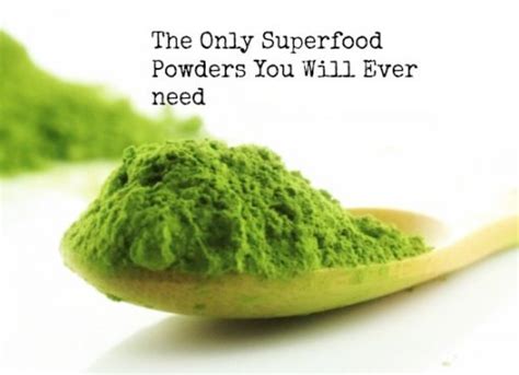 The Best Superfood Powder Supplements Ever