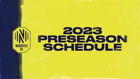 Nashville Soccer Club Announces 2023 Preseason Schedule | Nashville SC