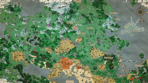 Empires SMP season 2 map (labeled) by Jovski on DeviantArt