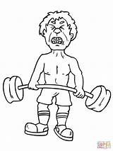 Snatch Weightlifting coloring Page  Free Printable Coloring Pages sketch template