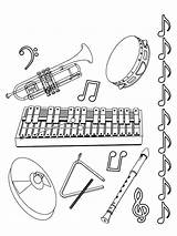 Kids N Funcom  Coloring Page Musical Instruments sketch template