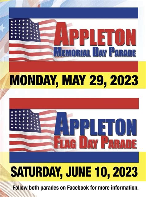 Fox Valley Veterans Council | News | Appleton Memorial Day and Flag Day and Parades in 2023