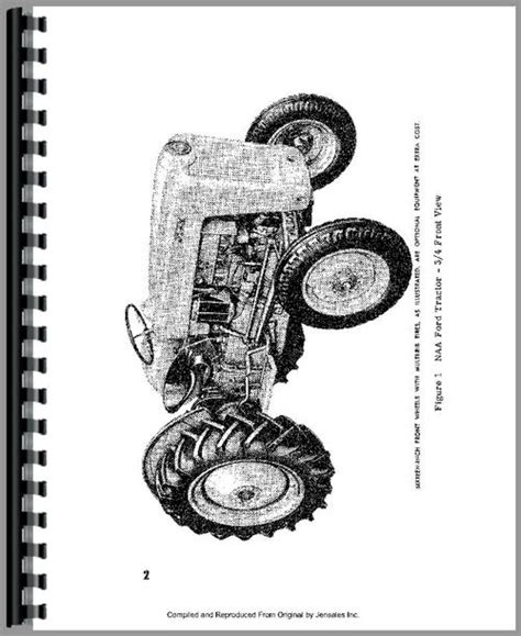 Ford NAA Tractor Operators Manual