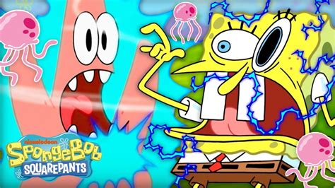 EVERY Jellyfish Sting Ever ⚡️| SpongeBob - YouTube