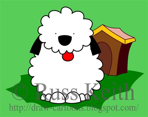 How To Draw Cartoons: Sheep Dog