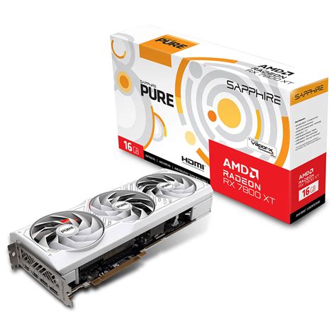 Sapphire PURE AMD Radeon RX 7800 XT GAMING OC 16GB - Graphics card ...