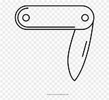 Pocket Knife Coloring Page  Line Art Free Transparent PNG Clipart sketch template