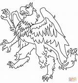 Griffin coloring page  Free Printable Coloring Pages sketch template