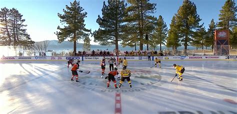 The sights from Flyers vs. Bruins NHL Outdoors at Lake Tahoe game - NBC ...