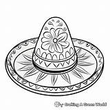 Sombrero Coloring Pages Sketch Page sketch template