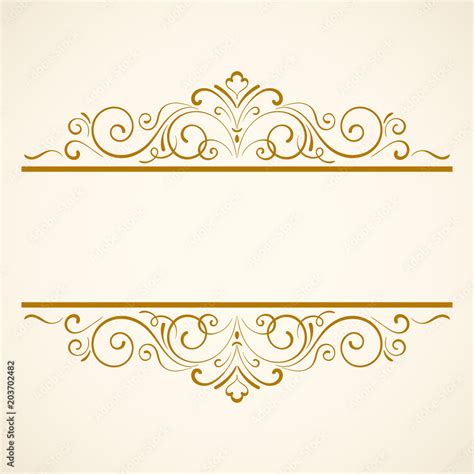 Gold Design Border