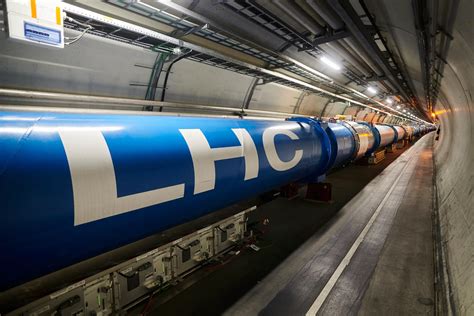 Particle collisions at world record energy levels