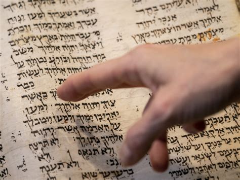 A 1,100-year-old Hebrew Bible sells for $38 million at NYC auction : NPR