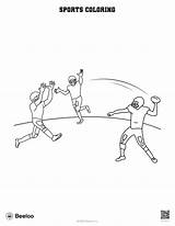 Sports Themed Coloring Pages • Beeloo Printable Crafts And Activities  sketch template
