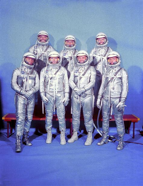 Project Mercury Astronauts Digital Art by Ralph Morse - Fine Art America