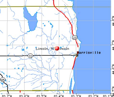 Lincoln, Michigan (MI 48742) profile: population, maps, real estate, averages, homes, statistics ...