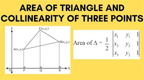 Area of Triangle using Determinants | Application of Determinants | Part 5 | - YouTube