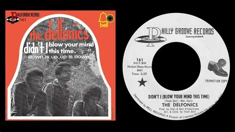 The Delfonics - Didn't I (Blow Your Mind This Time) (1969) - YouTube