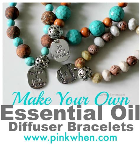 Essential Oil Diffuser Bracelet - PinkWhen