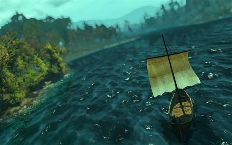 Wallpaper : the witcher 3, The Witcher, sea, boat, nature, Geralt of Rivia 2880x1800 ...