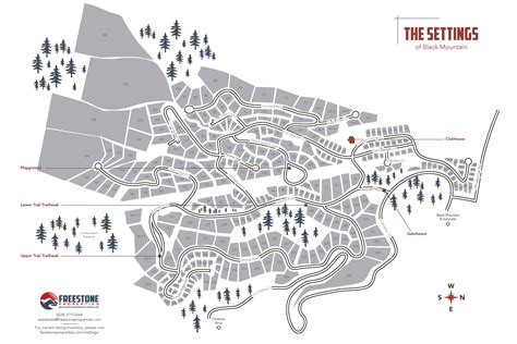 The Settings of Black Mountain Map - Freestone Properties