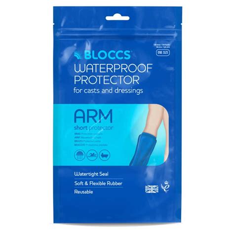 BLOCCS ADULT SHORT ARM Cast/Dressing Protector - TheHealthClub